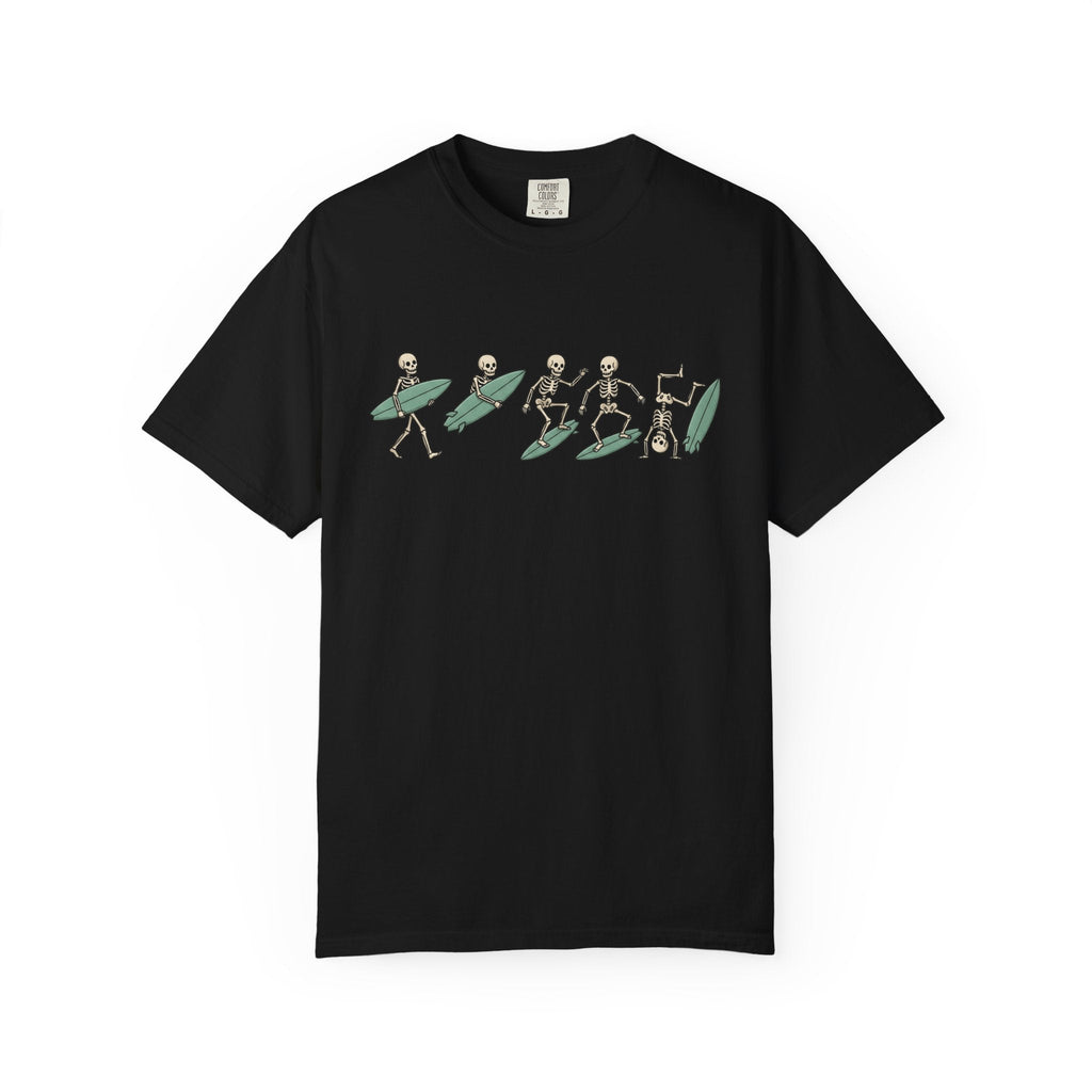 Skeleton Wave Riding Shirt Surfing Coast Unisex Gift product image 4