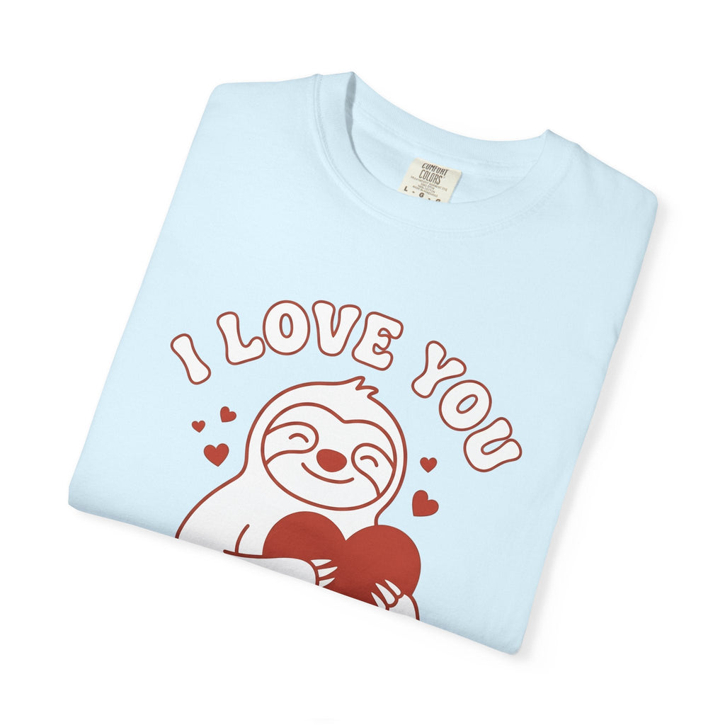 Sloth Heart Shirt St. Valentine's Day Animal Unisex Gift product image 8