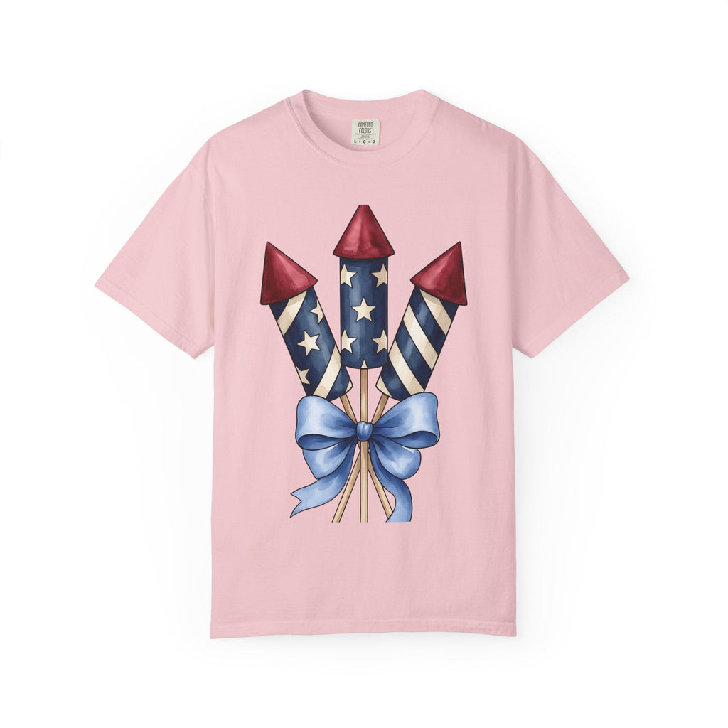 Firework Rockets Shirt 4th Of July Americana Unisex Gift product image 3