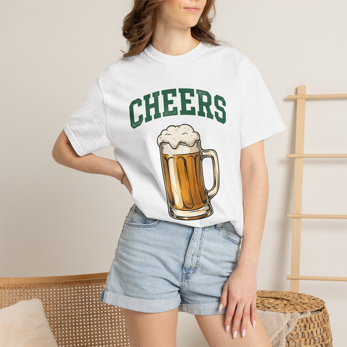 Beer Glass Shirt St Patrick's Day Alcohol Unisex Gift Retro product image 6