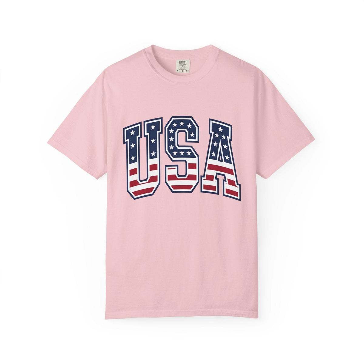 Usa Flag Letters Shirt 4th Of July Patriotic Gift Women product image 3