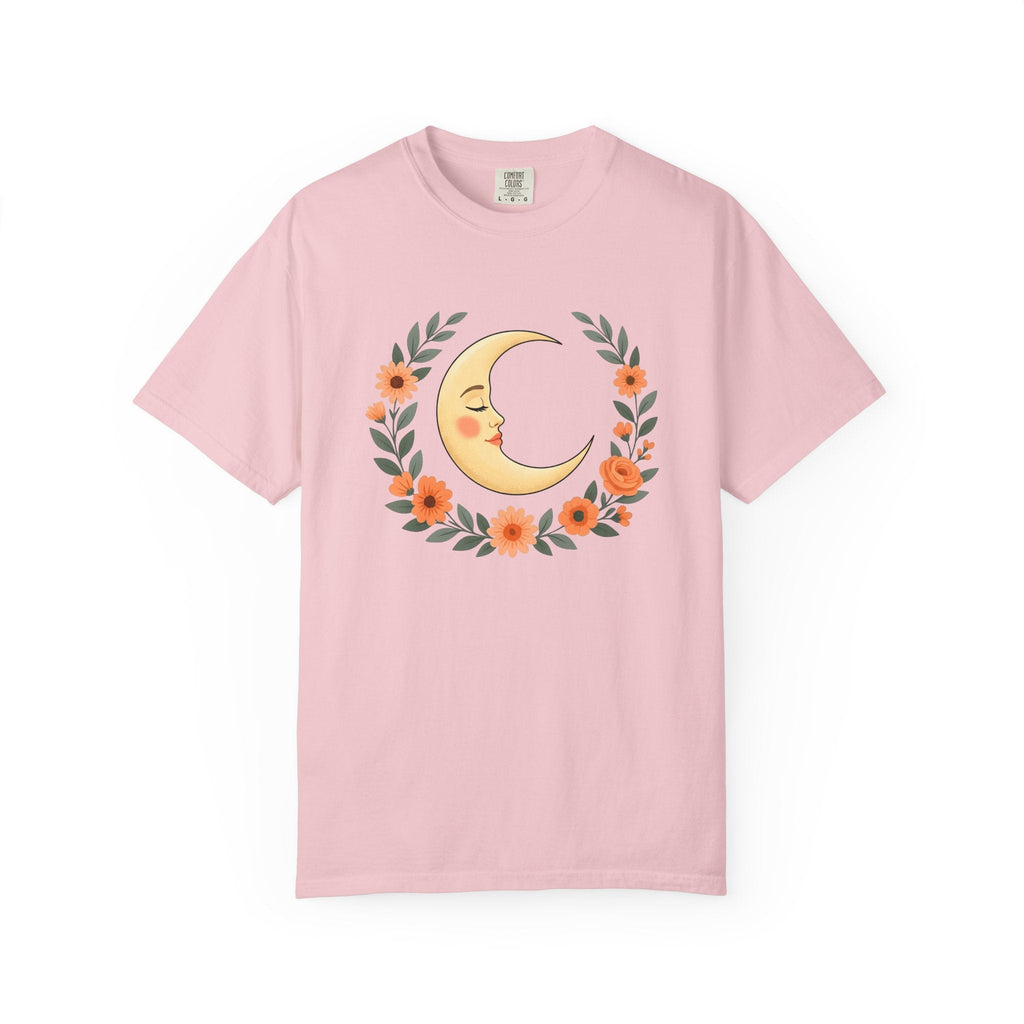Crescent Moon Shirt Boho Chic Astrology Unisex Gift Hippie product image 3