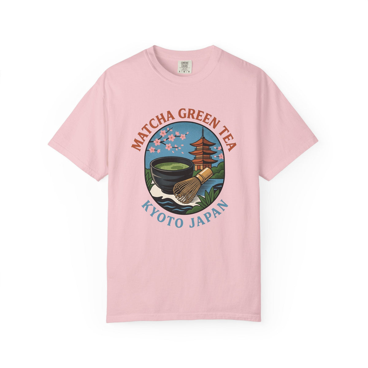 Matcha Tea Bowl Shirt Drinks Japan Unisex Gift Vintage Tee product image 3