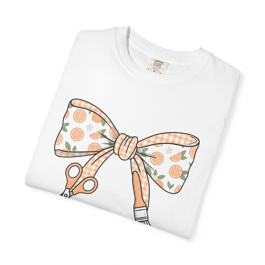Bow Shears Paint Brush Shirt Teachers Crafting Unisex Gift product image 5