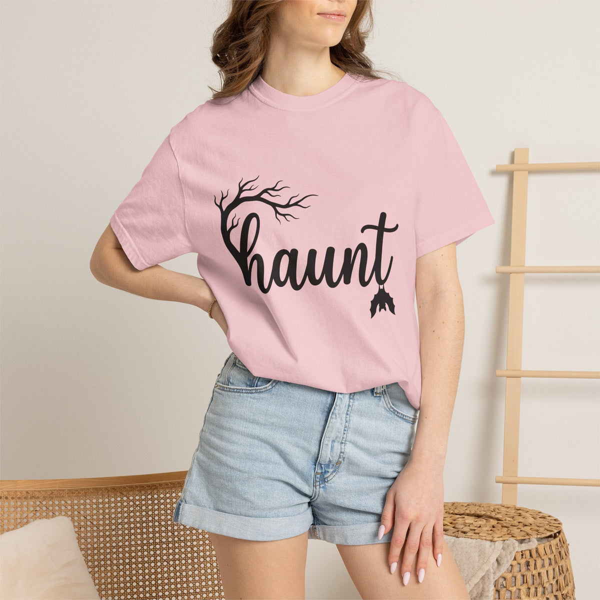 Haunted Tree Shirt Halloween Thriller Unisex Gift Dark Tee product image 12