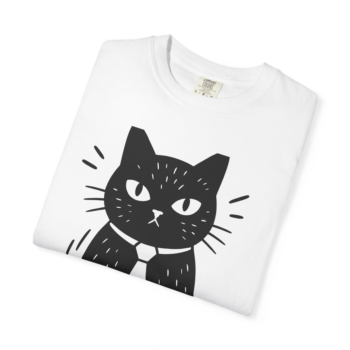 Black Cat Shirt Jokes Unisex Gift Comic Tee Kitty T-Shirt product image 5