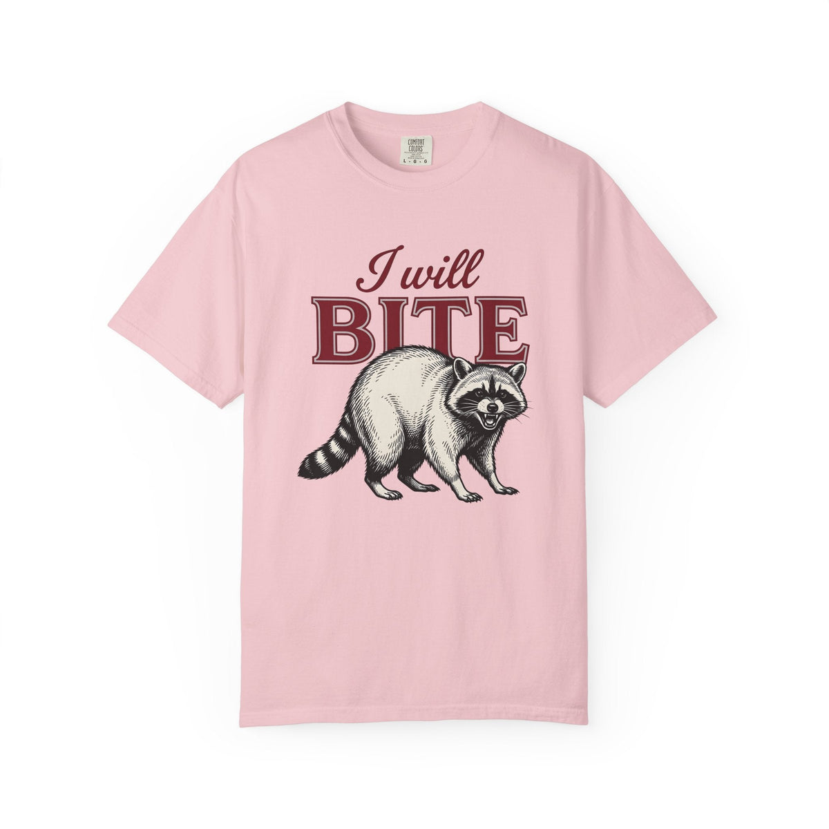 Raccoon Art Shirt Funny Nature Unisex Gift Sketch Tee product image 3
