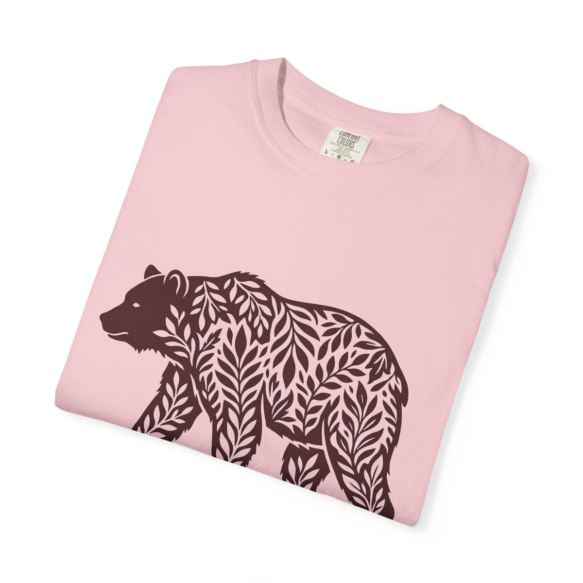 Bear Leaves Shirt Animals Nature Unisex Gift Botanical Tee product image 11
