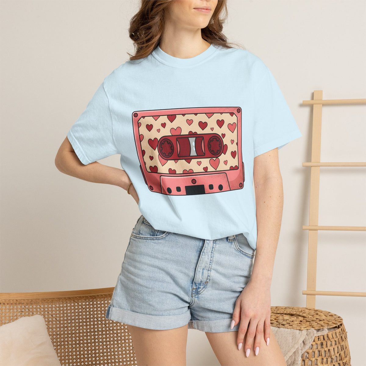 Tape Cassette Shirt Valentines Day Audio Unisex Gift Sketch product image 9