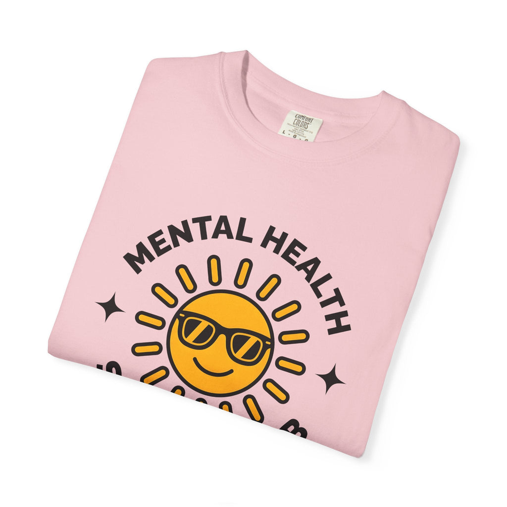 Happy Sun Shirt Mental Health Self Care Unisex Gift Modern product image 11
