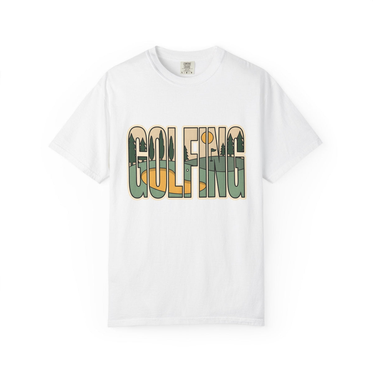 Golf Course Shirt Outdoors Unisex Gift Bold Graphic Tee product image 1