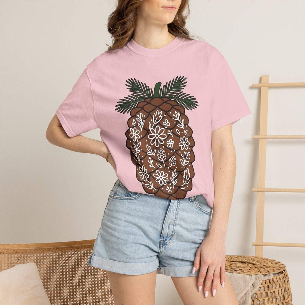 Pine Cone Shirt Holiday Wildlife Unisex Gift Farmhouse Tee product image 12