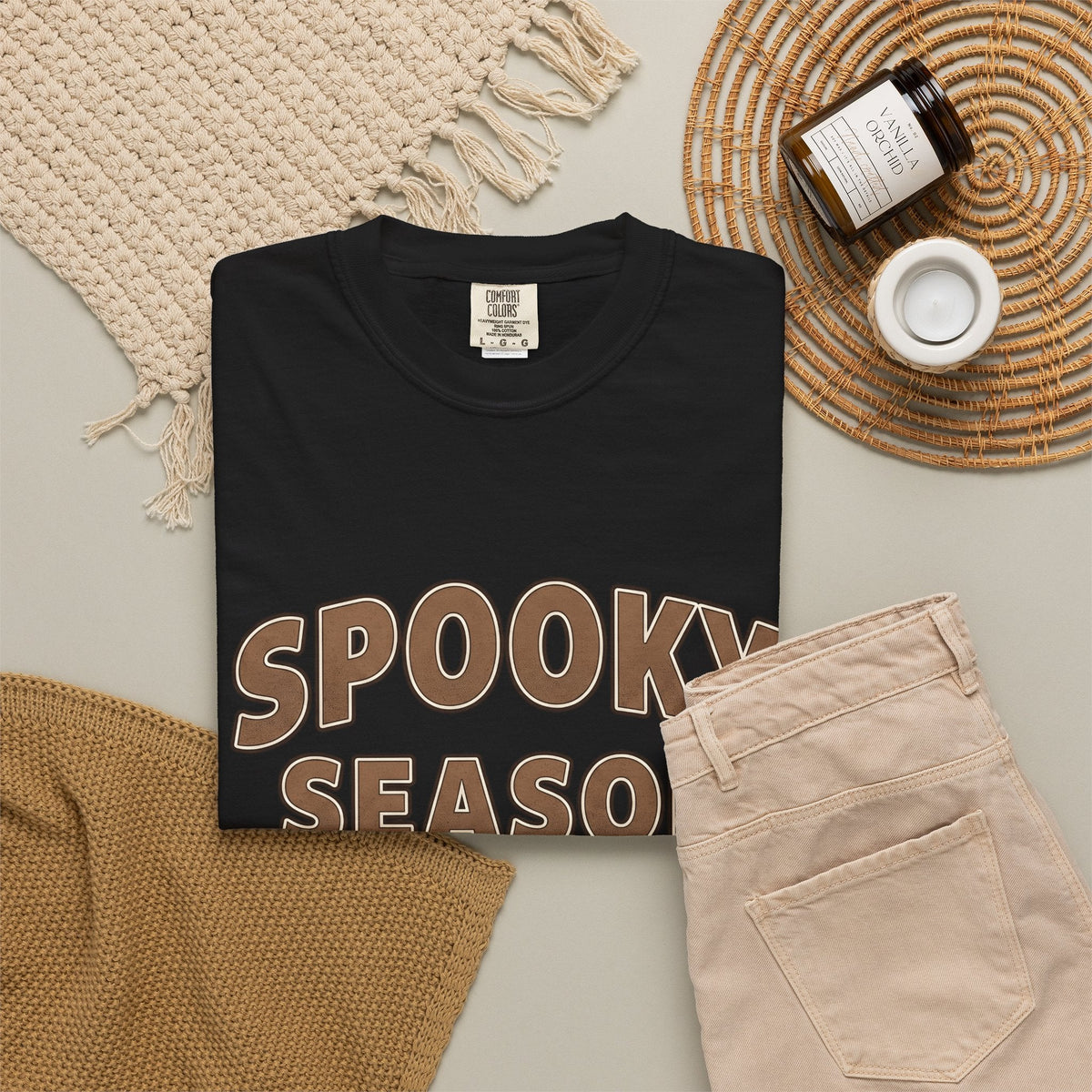 Scary Lettering Bold T-Shirt – Halloween Fall Typography product image 16
