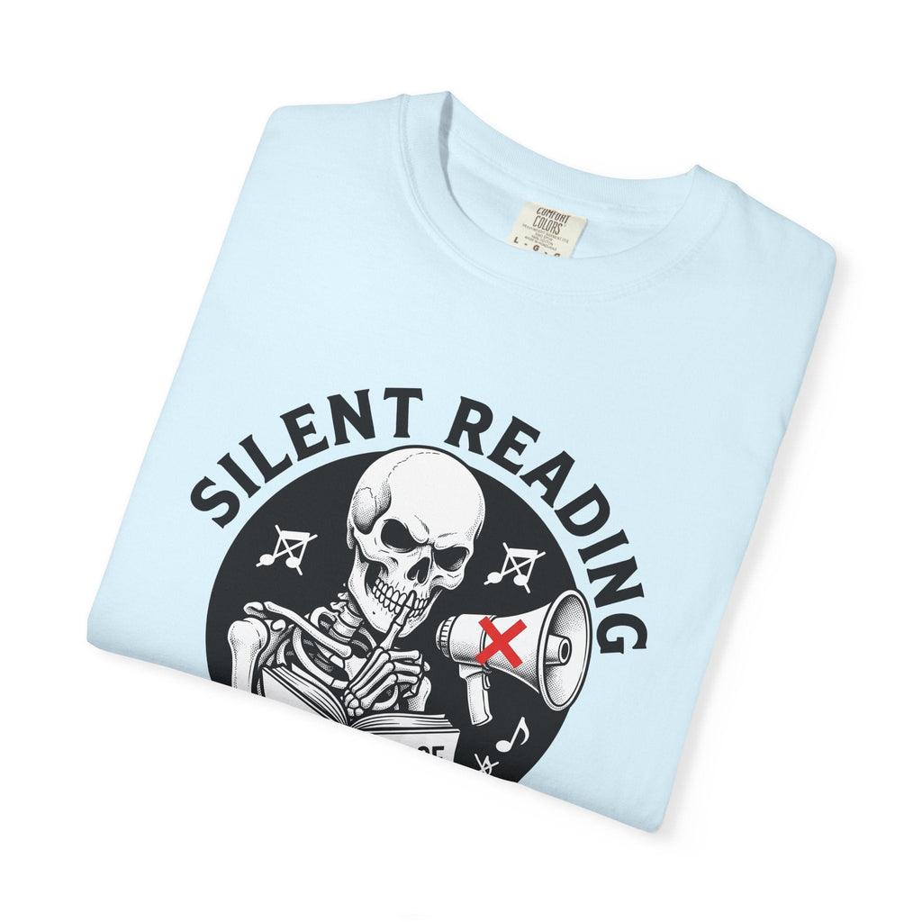 Skull Reading Book Ink T-Shirt – Dark Bookish Teacher product image 8