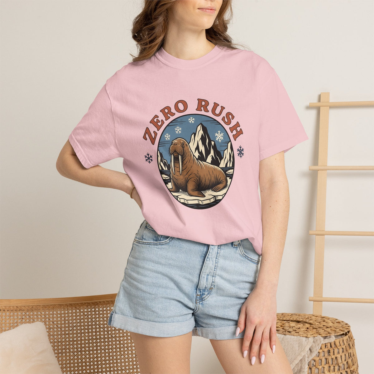 Walrus Shirt Animal Fauna Unisex Gift Classic Tee Tusk product image 12