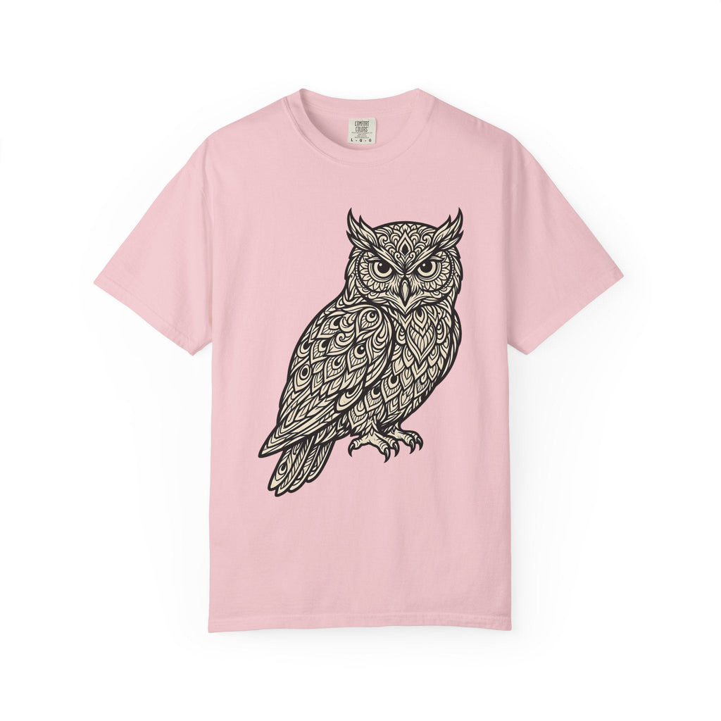 Owl Design Shirt Animals Wildlife Unisex Gift Bohemian Tee product image 3