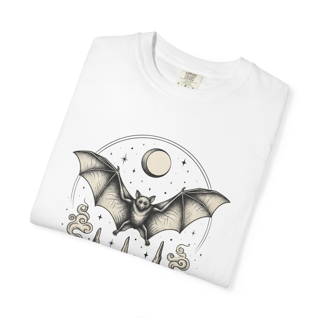 Bat Silhouette Shirt Boho Chic Spooky Unisex Gift product image 6