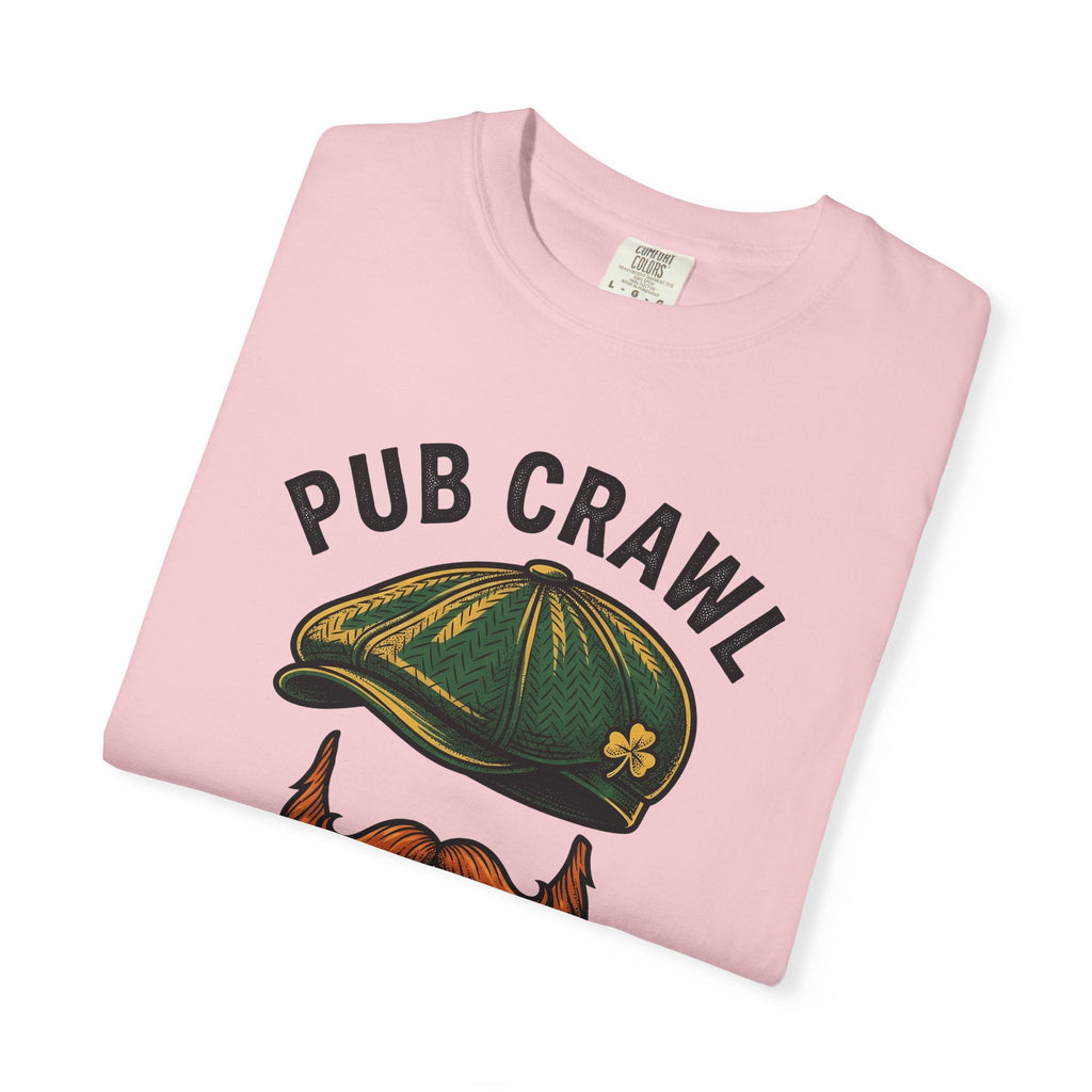 Leprechaun Hat Beard Shirt St Patrick's Day Drinking Unisex Gift Vintage Tee Top
