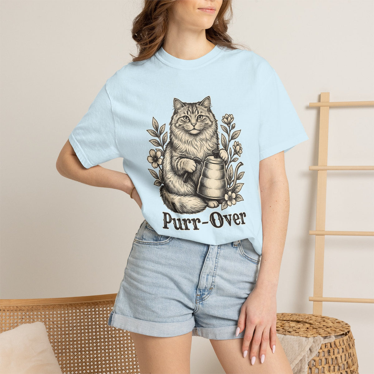 Kitty Coffee Brewer Shirt Creatures Unisex Gift Classic Tee product image 9