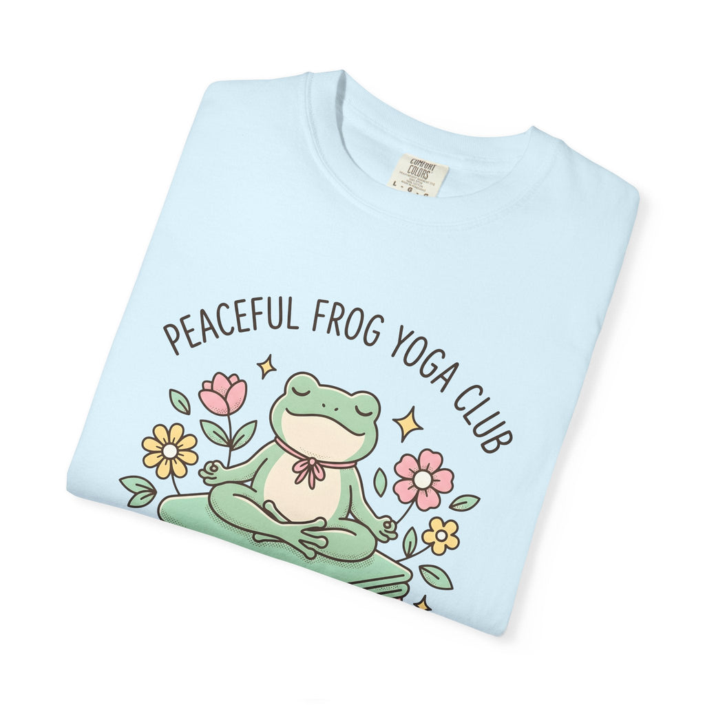 Frog Pose Shirt Yoga Wildlife Unisex Gift Cartoon Tee Asana product image 8