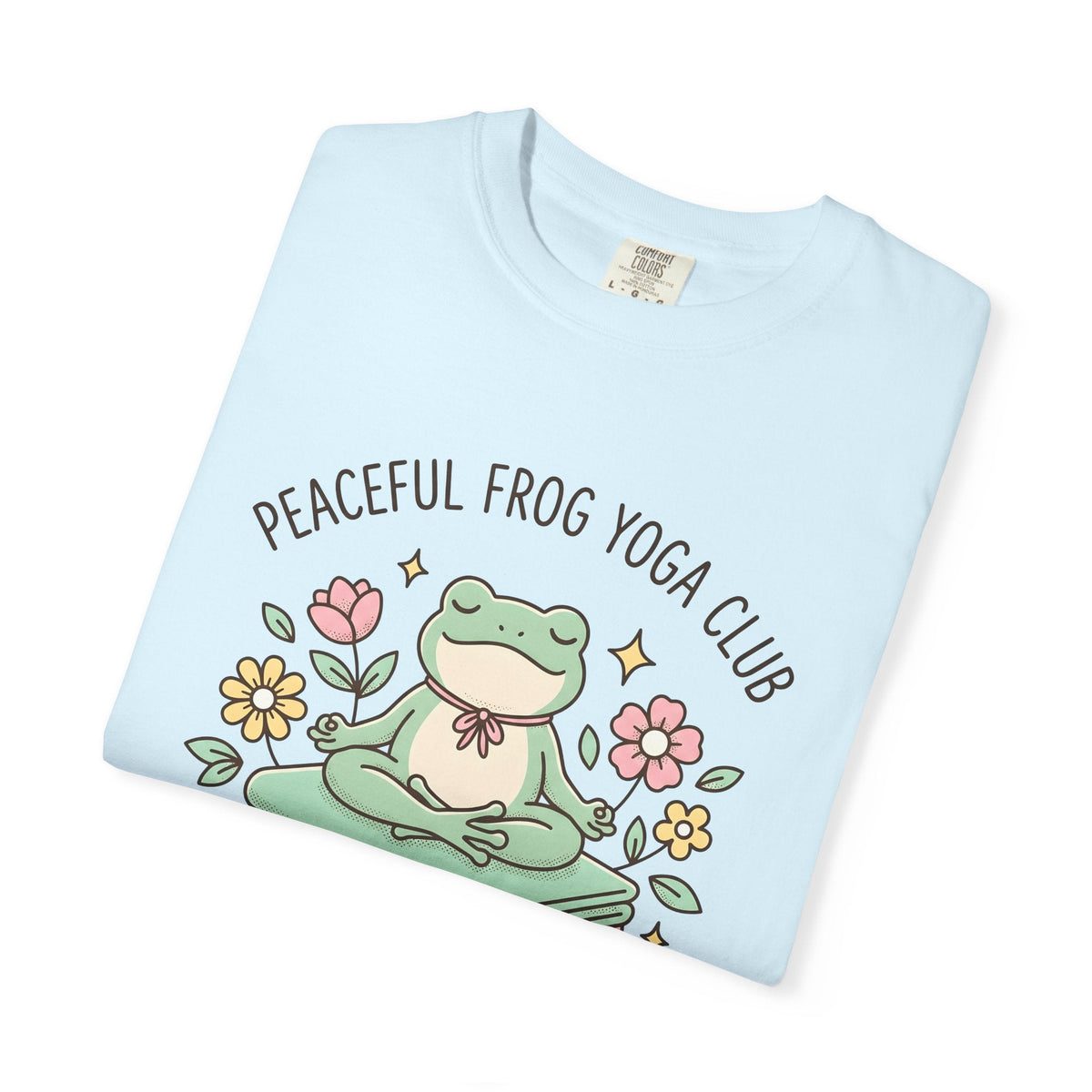Frog Pose Shirt Yoga Wildlife Unisex Gift Cartoon Tee Asana product image 8