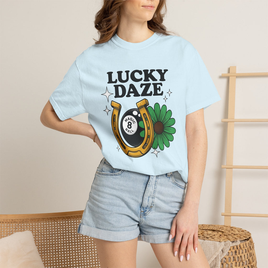 Horseshoe Magic Ball Shirt Holiday Charm Unisex Gift Retro product image 9