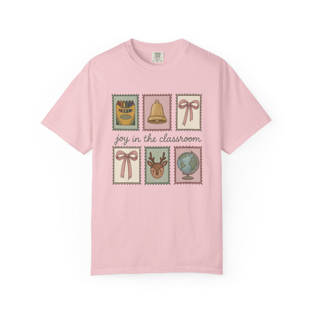 Classroom Rubber Stamps Whimsical T-Shirt – Teacher School product image 3