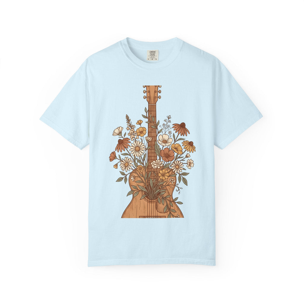 Floral Guitar Art Shirt Cowgirl Melody Gift Women Western product image 2