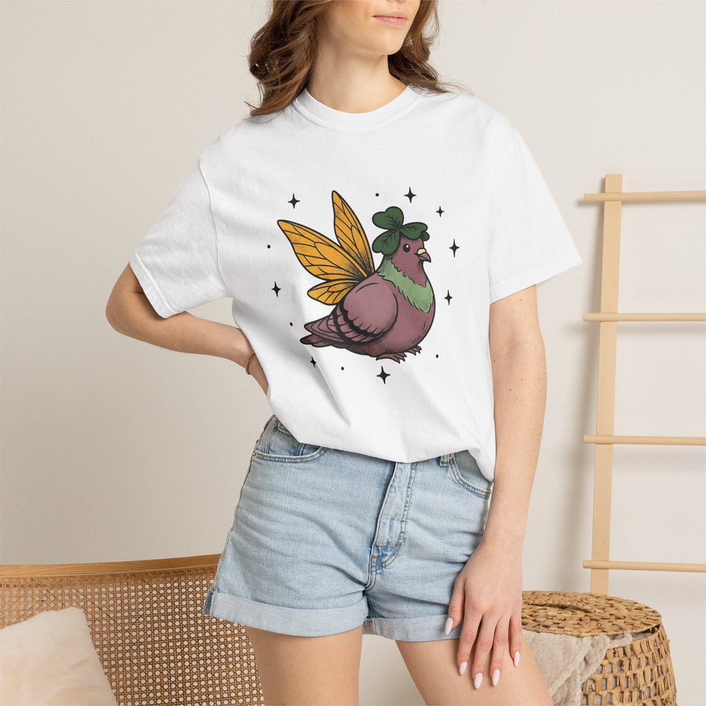 Fairy Bird Shirt Cute Critter Unisex Gift Cartoon Tee product image 6