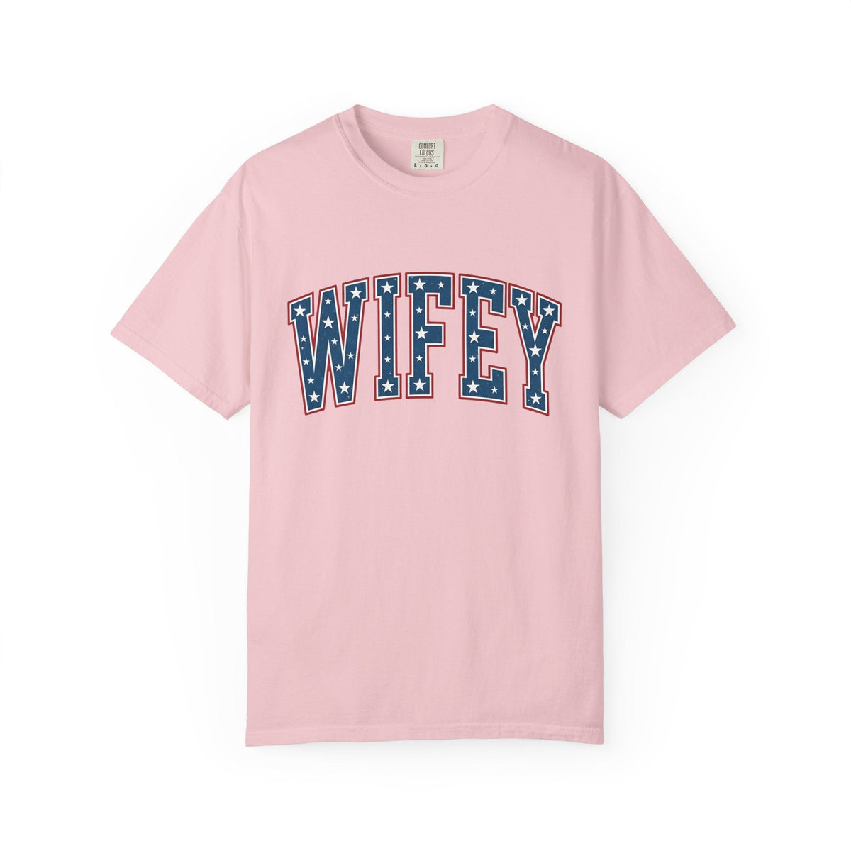 Star Pattern Text Shirt 4th Of July Wedding Gift for Women product image 3
