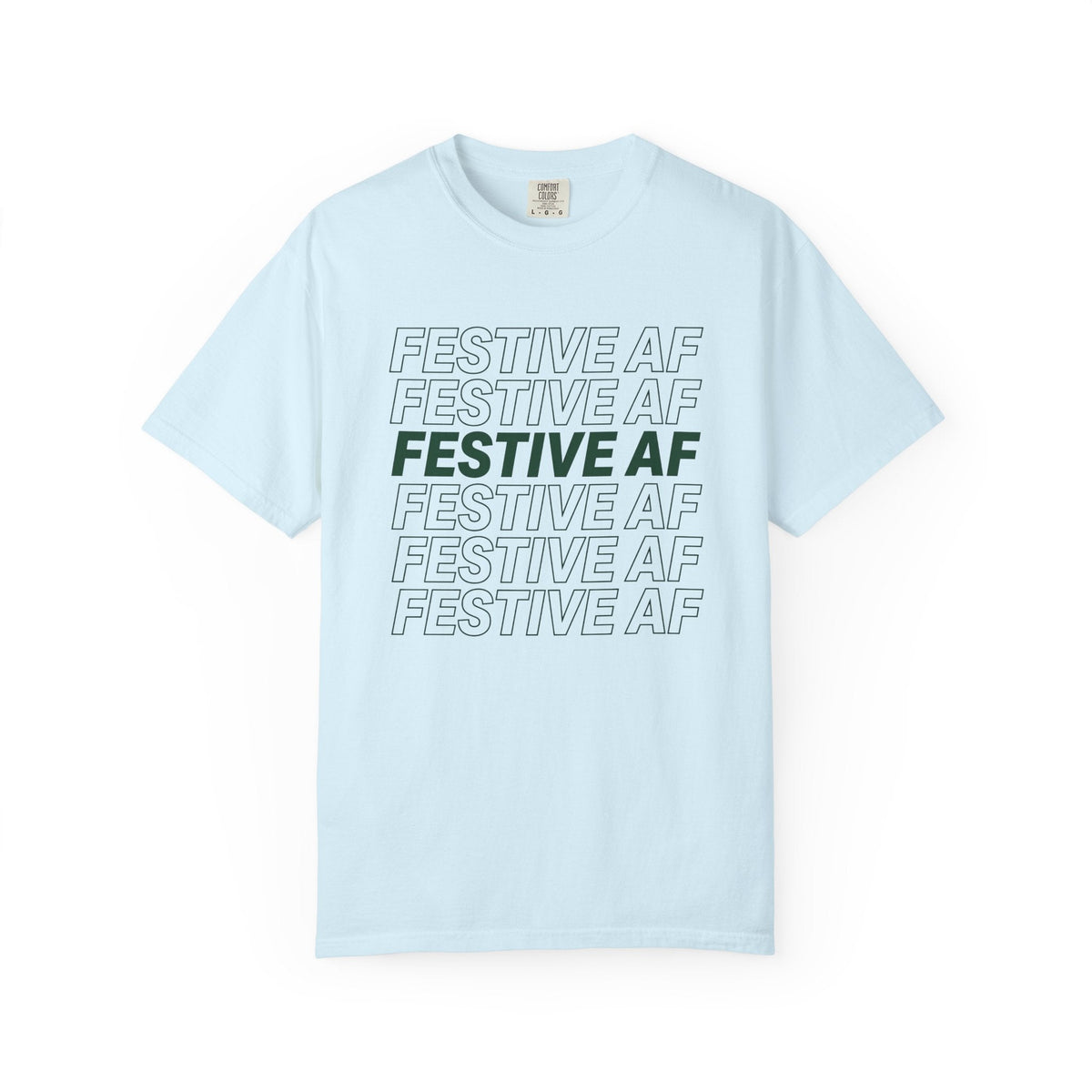 Thick Typeface Shirt Holiday Festivity Unisex Gift Trendy product image 2