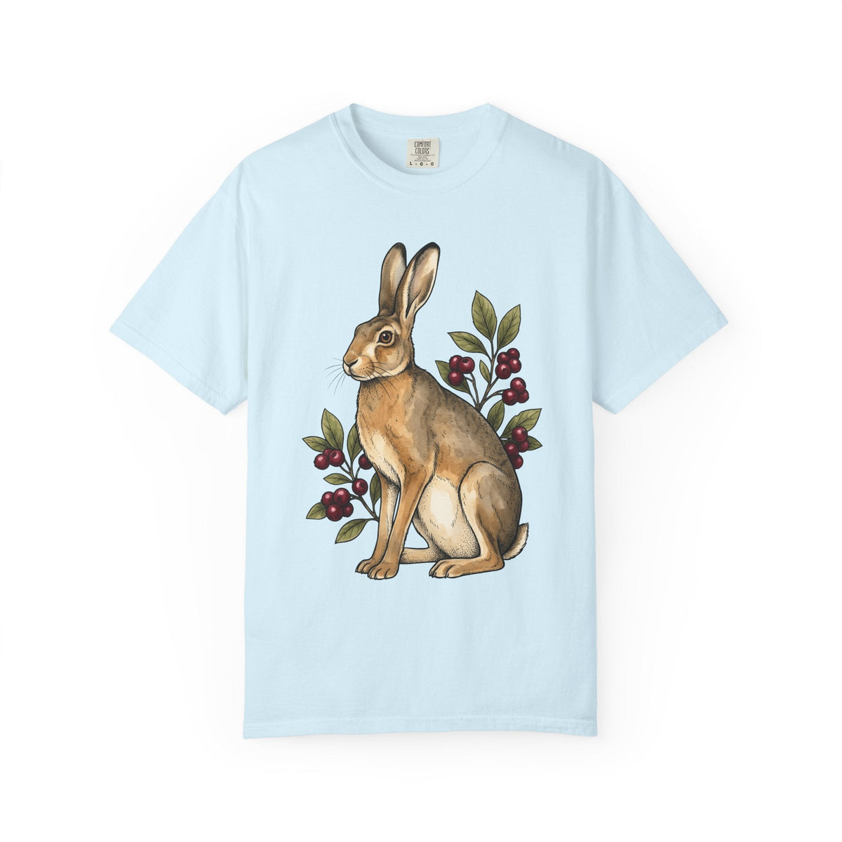 Rabbit Drawing Shirt Holiday Creature Unisex Gift Garden product image 2