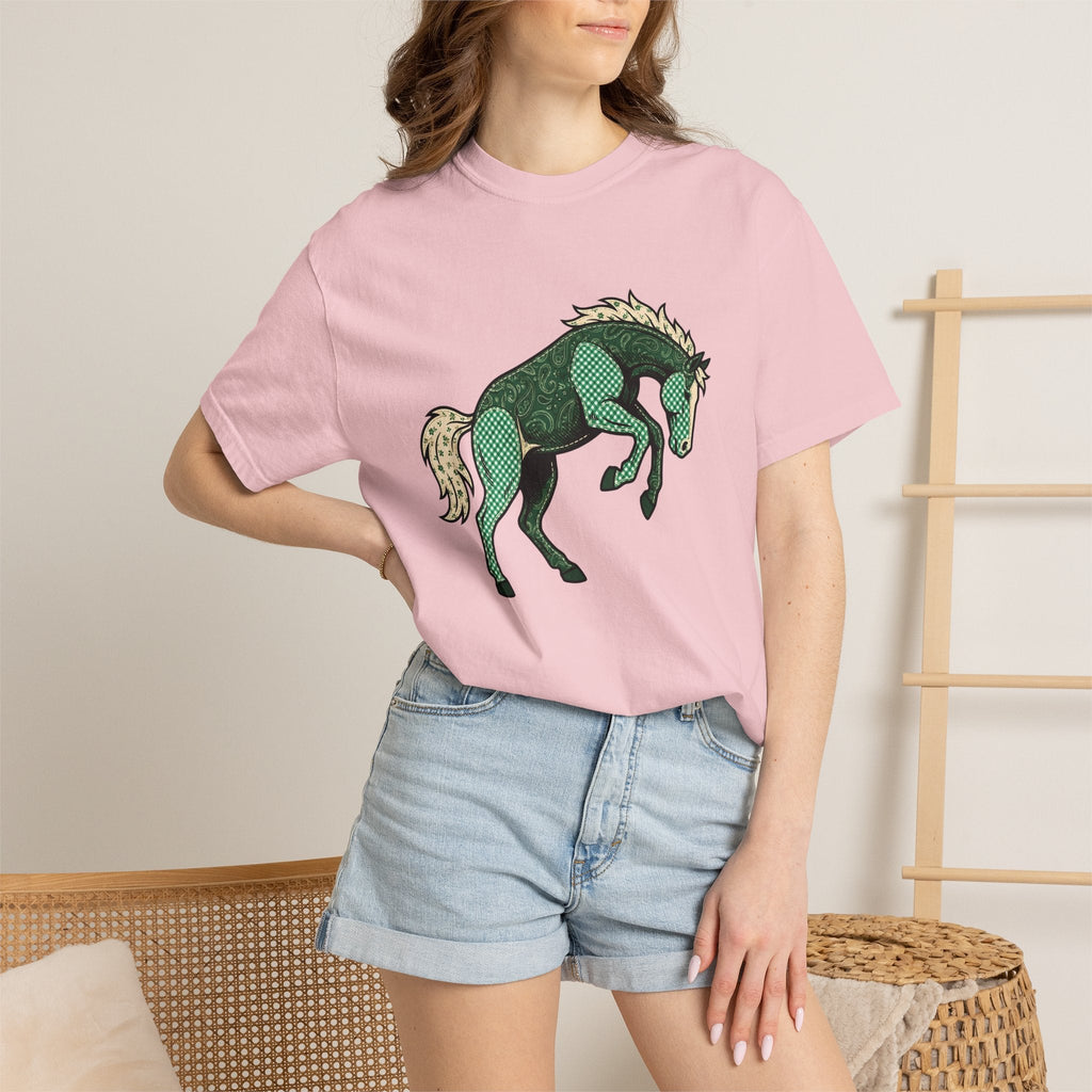 Spotted Horse Shirt St Patrick's Day Unisex Gift Rustic Tee product image 12