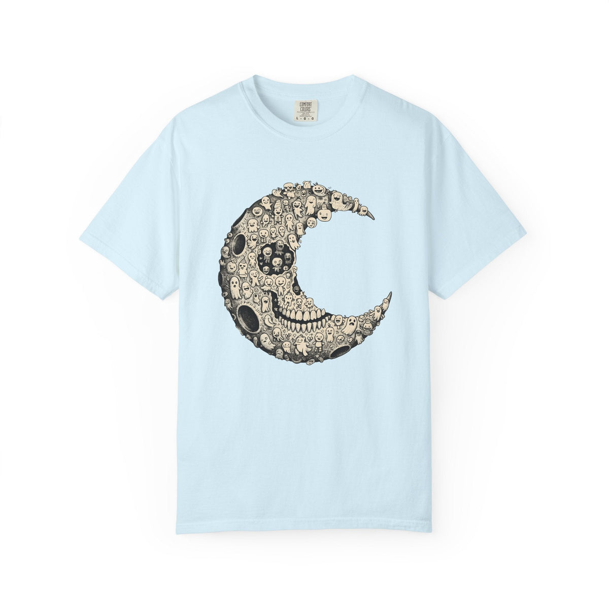 Crescent Moon Shirt Boho Chic Zodiac Unisex Gift Rustic Tee product image 2