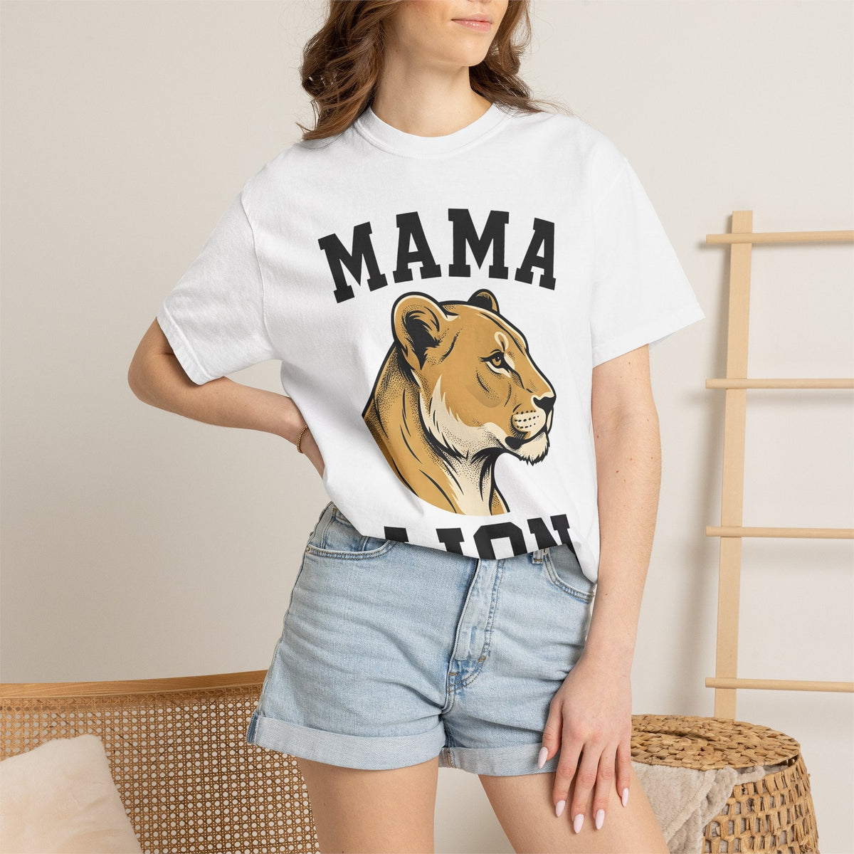 Lioness Illustration Shirt Moms Wildlife Gift for Women product image 6