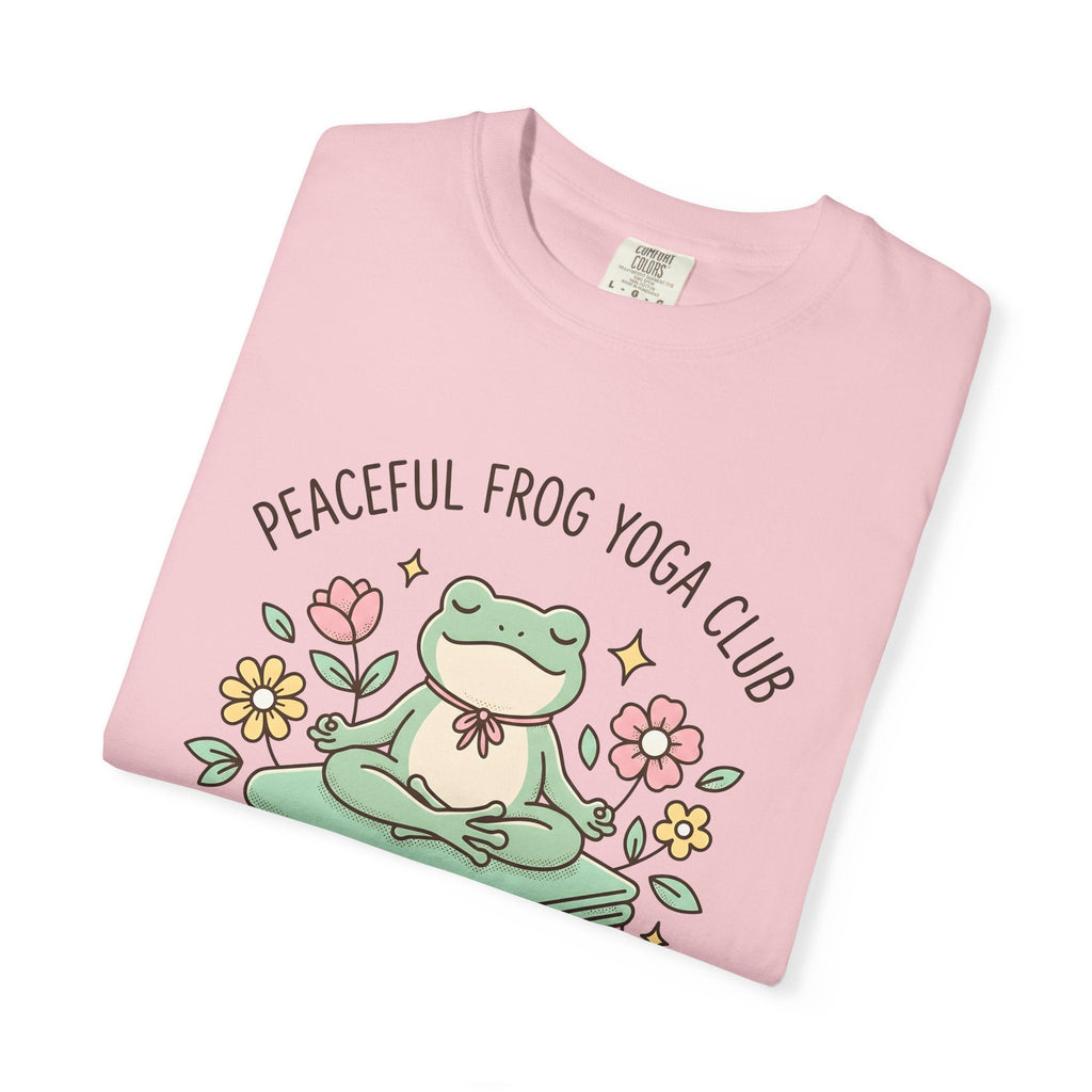 Frog Pose Shirt Yoga Wildlife Unisex Gift Cartoon Tee Asana product image 11