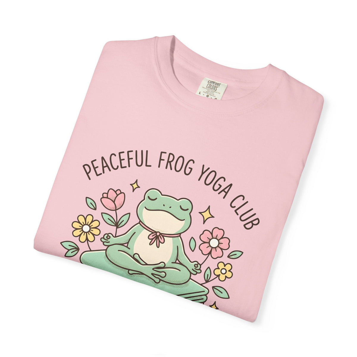 Frog Pose Shirt Yoga Wildlife Unisex Gift Cartoon Tee Asana product image 11