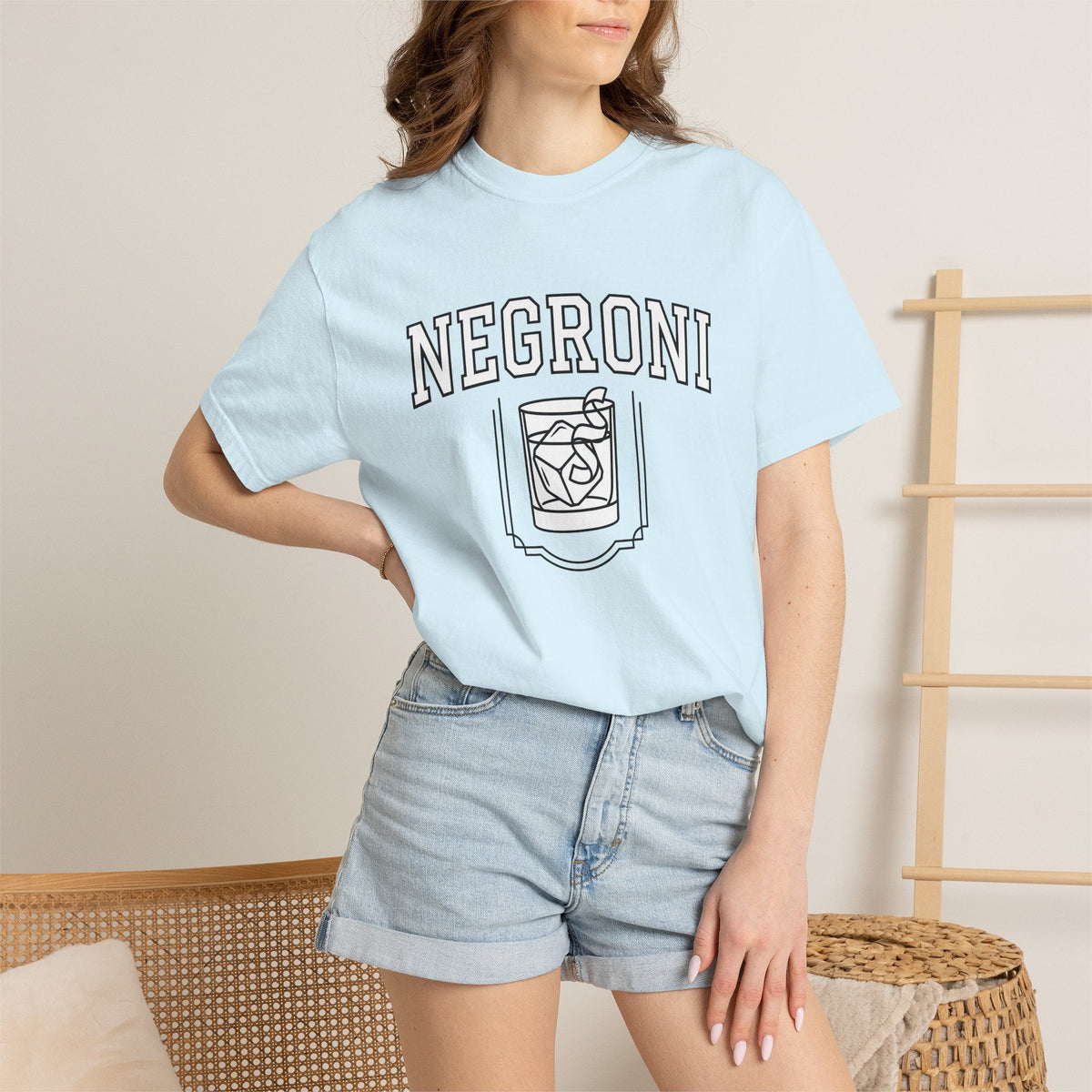 Martini Glass Shirt Drinks Pub Unisex Gift Outline Tee product image 9