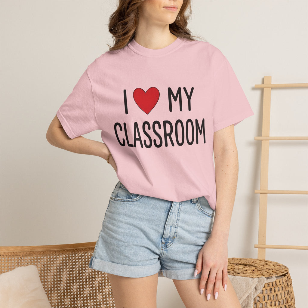 Heart Classroom Shirt Teacher School Unisex Gift Bold Tee product image 12