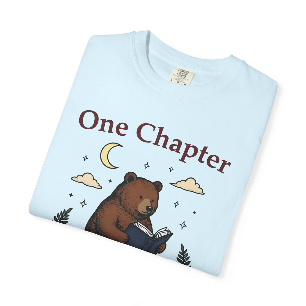 Bear Reading Moonlight Playful T-Shirt – Bookish Animal product image 8