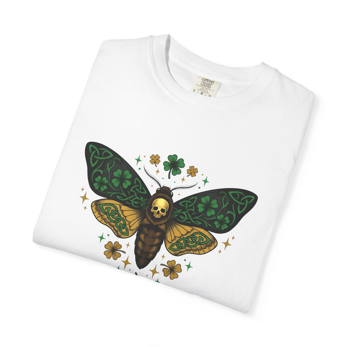 Insect Skull Shirt St Patrick's Day Dark Unisex Gift Tribal product image 6