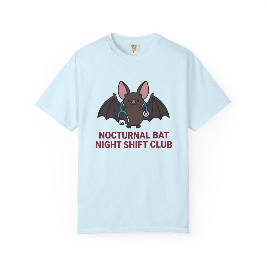 Bat Health Monitor Shirt Nurses Overnight Shift Unisex Gift product image 2