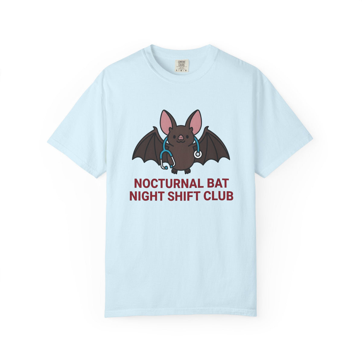 Bat Health Monitor Shirt Nurses Overnight Shift Unisex Gift product image 2