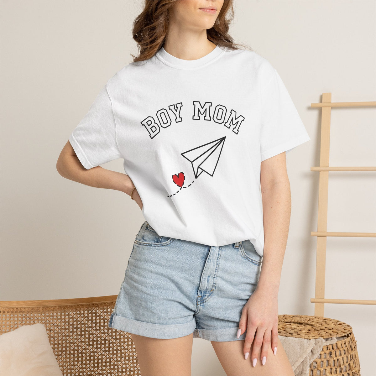 Folding Plane Shirt Moms Kin Gift for Women Contemporary product image 6