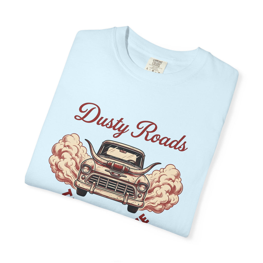 Old Pickup Shirt Cowgirl Barnyard Gift for Women Rugged Tee product image 8