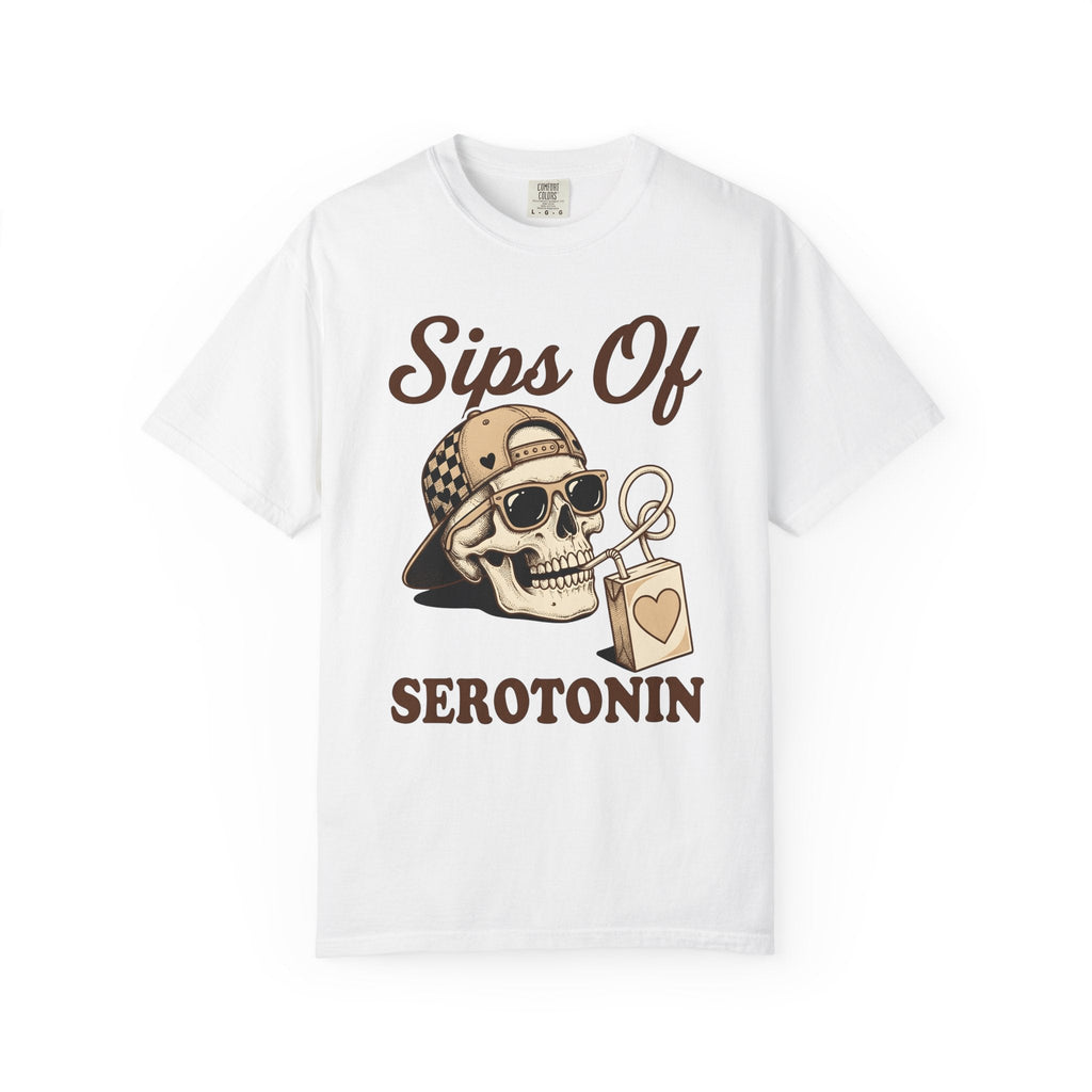 Skull Beverage Shirt Valentine Dark Gift Women Ink Tee product image 1