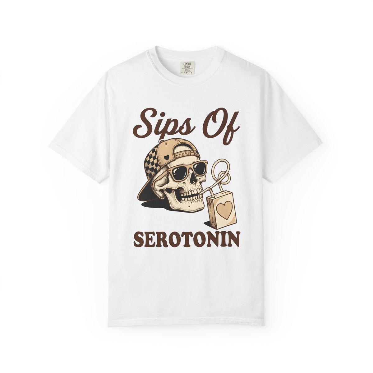Skull Beverage Shirt Valentine Dark Gift Women Ink Tee product image 1