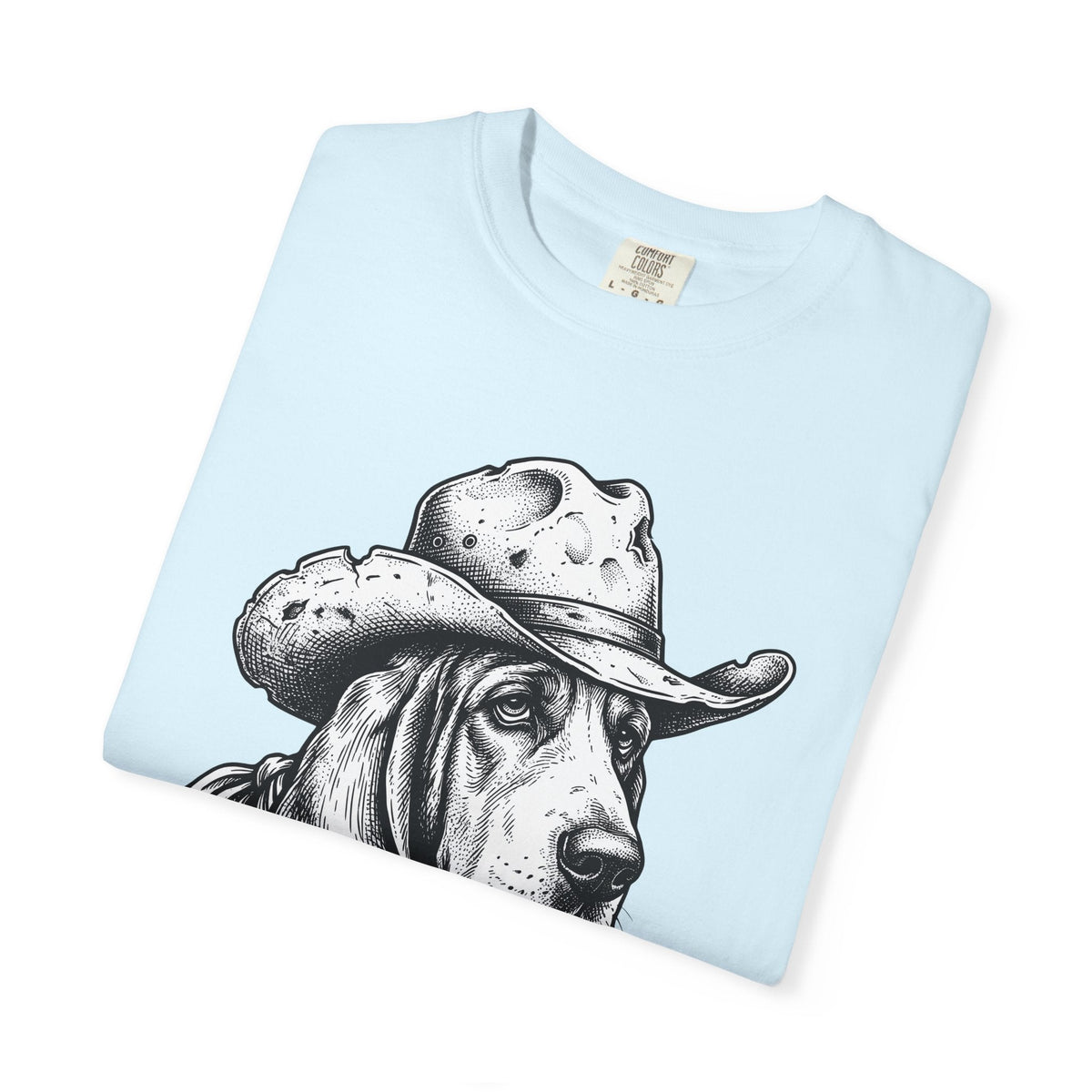 Basset Hound Western Shirt Dog Cowboys Unisex Gift Sketch product image 8