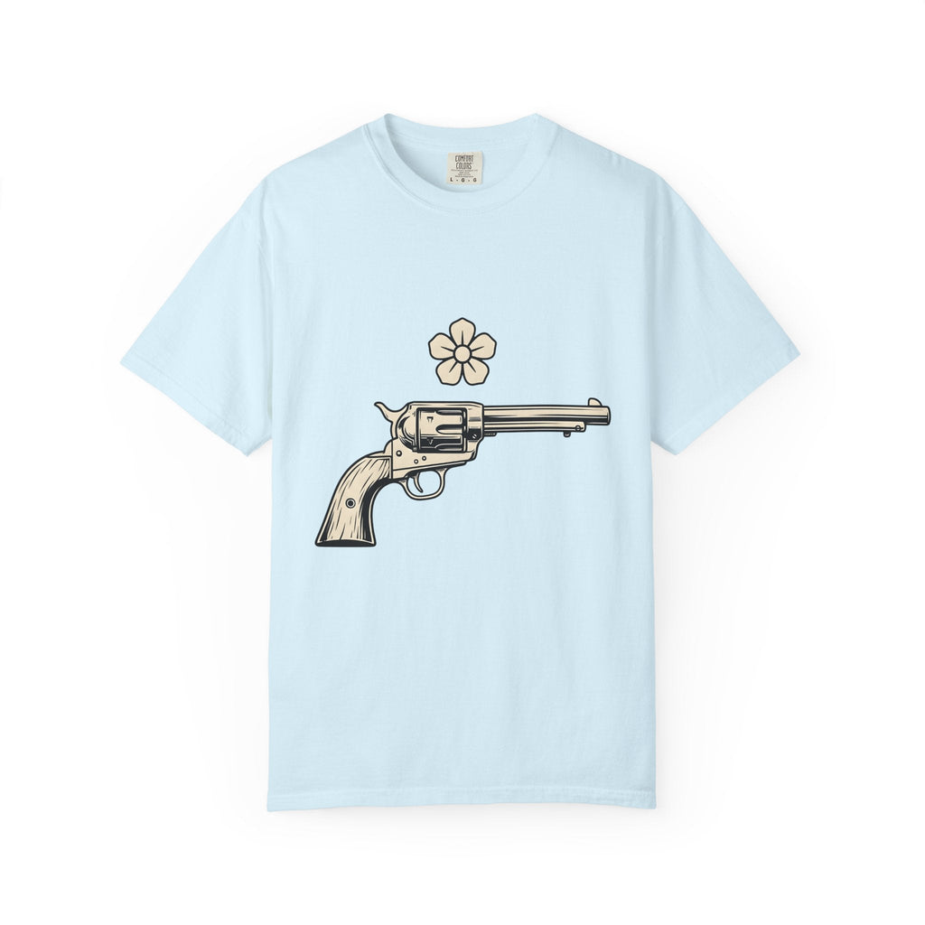 Western Pistol Shirt Cowgirl Cowboy Gift Women Retro Tee product image 2