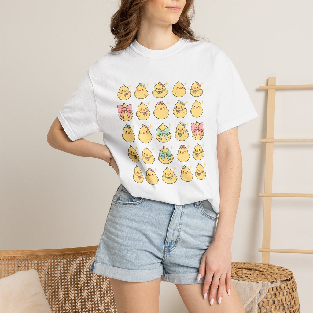 Baby Chick Drawing Shirt Easter Darling Unisex Gift Playful product image 6